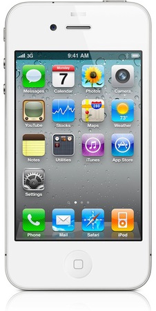 Смартфон APPLE iPhone 4 8GB White - Благовещенск