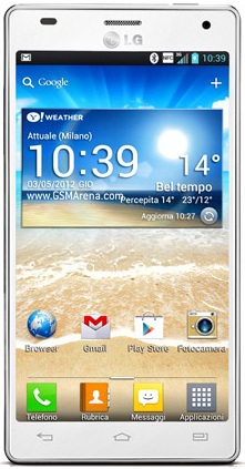 Смартфон LG Optimus 4X HD P880 White - Благовещенск